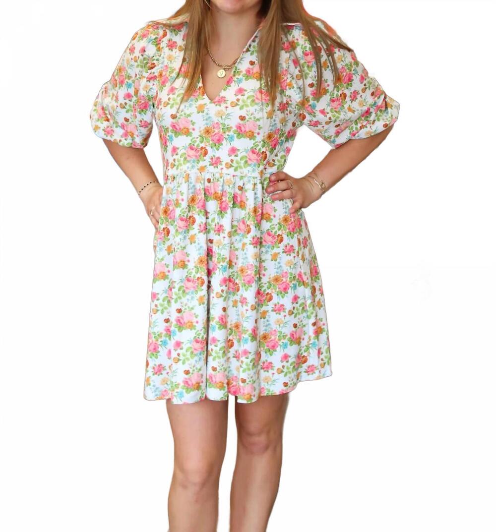 NEW SMITH & QUINN charlotte baby doll dress in fortnight garden